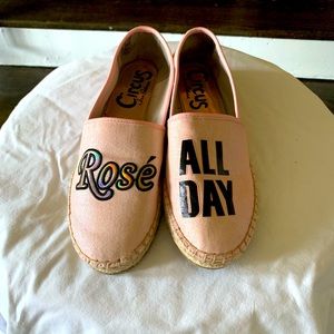 Sam Edelman espadrilles circus rose all day shoes